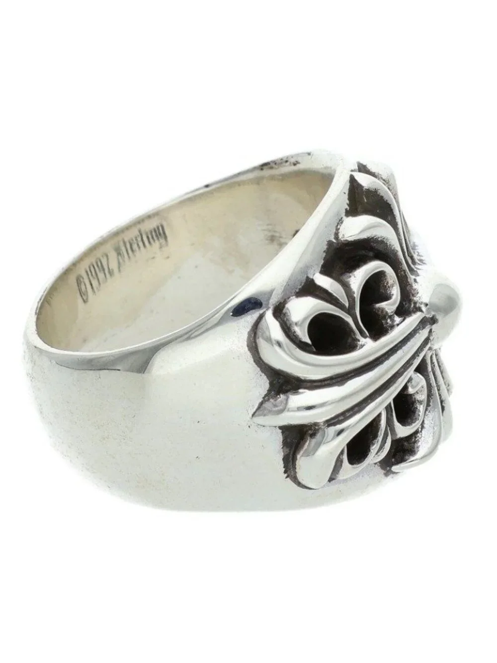 Chrome Hearts Keeper Silver Ring